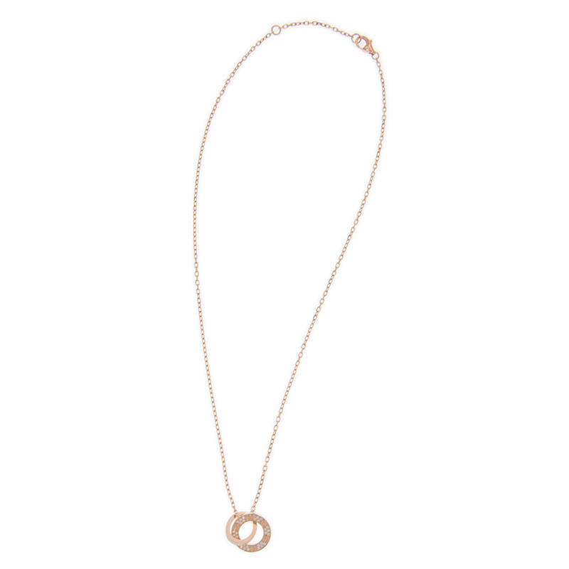 Replica NEW CARTIER LOVE NECKLACE B7224528 PINK GOLD 18KT ROSE GOLD