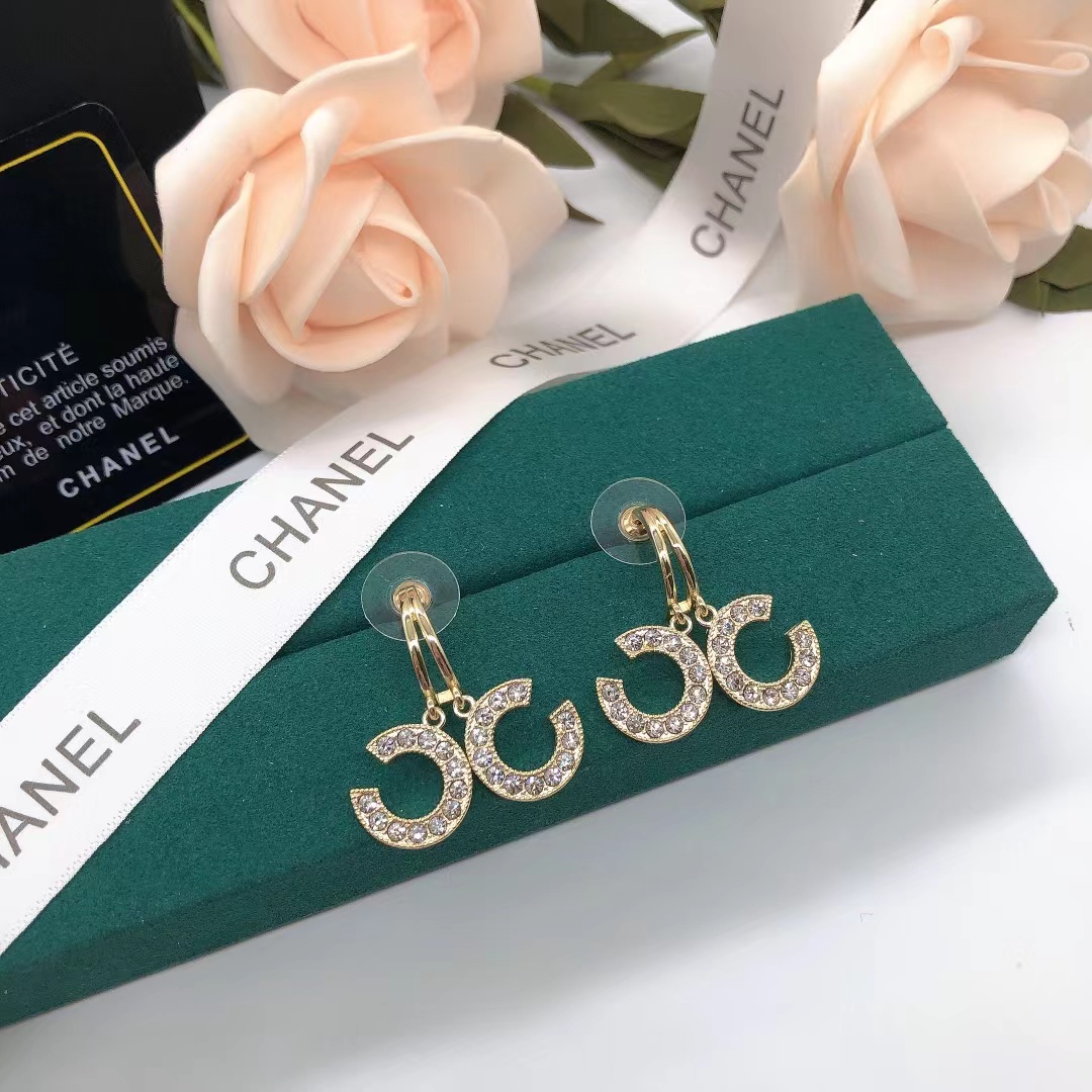 Replica Chanel Separate Double C Earrings