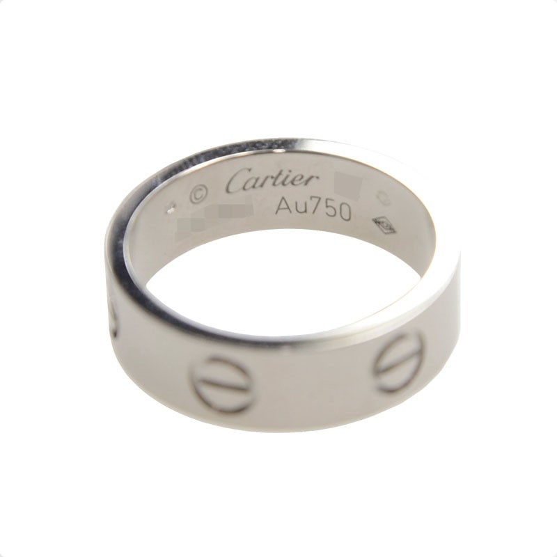 Replica NEW CARTIER LOVE RING B4084761 18kt WHITE GOLD  SILVER