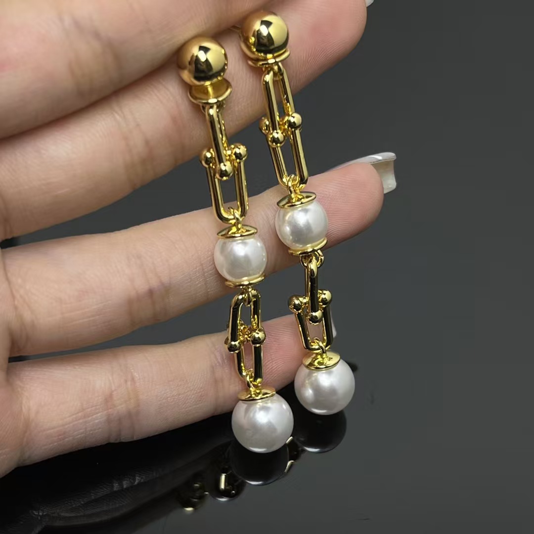 Replica Tiffany HardWear Triple Drop Link Earrings