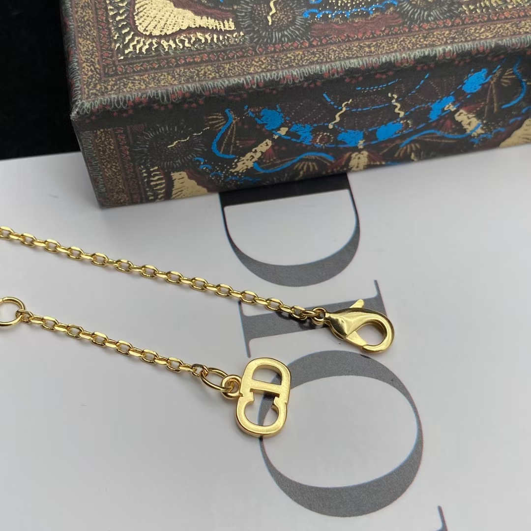 Replica Dior Star Pearl Long Drop Y Necklace