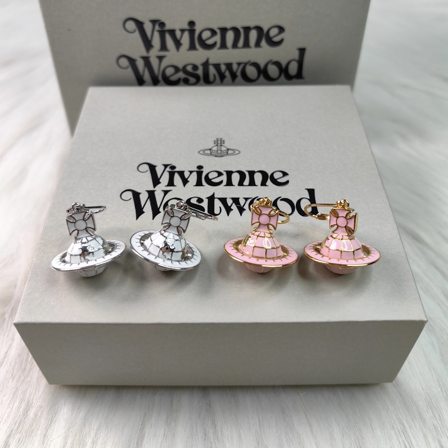 Replica Vivienne Westwood Galileo's Globe Saturn Earrings
