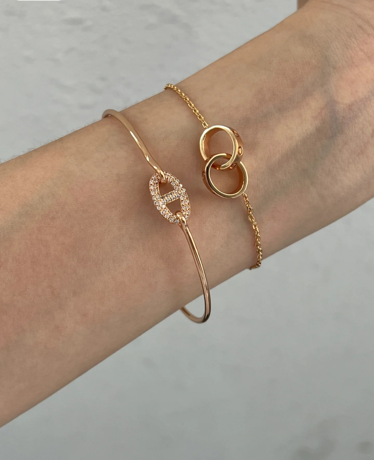 Replica Hermes Pig Nose Bangle Bracelet