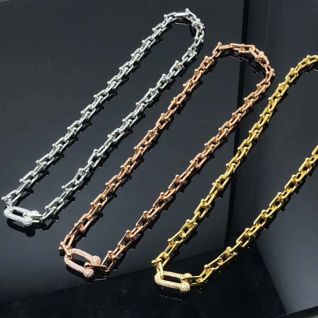 Replica Tiffany HardWear Link Pendant Necklace