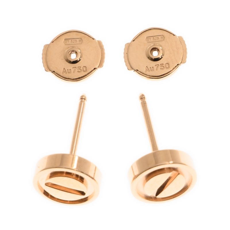 Replica NEW CARTIER LOVE EARRUBG B8301254 18kt ROSE GOLD PINK GOLD