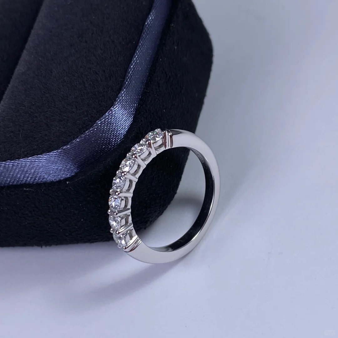 Replica Tiffany Forever Band Ring - 7 Diamonds
