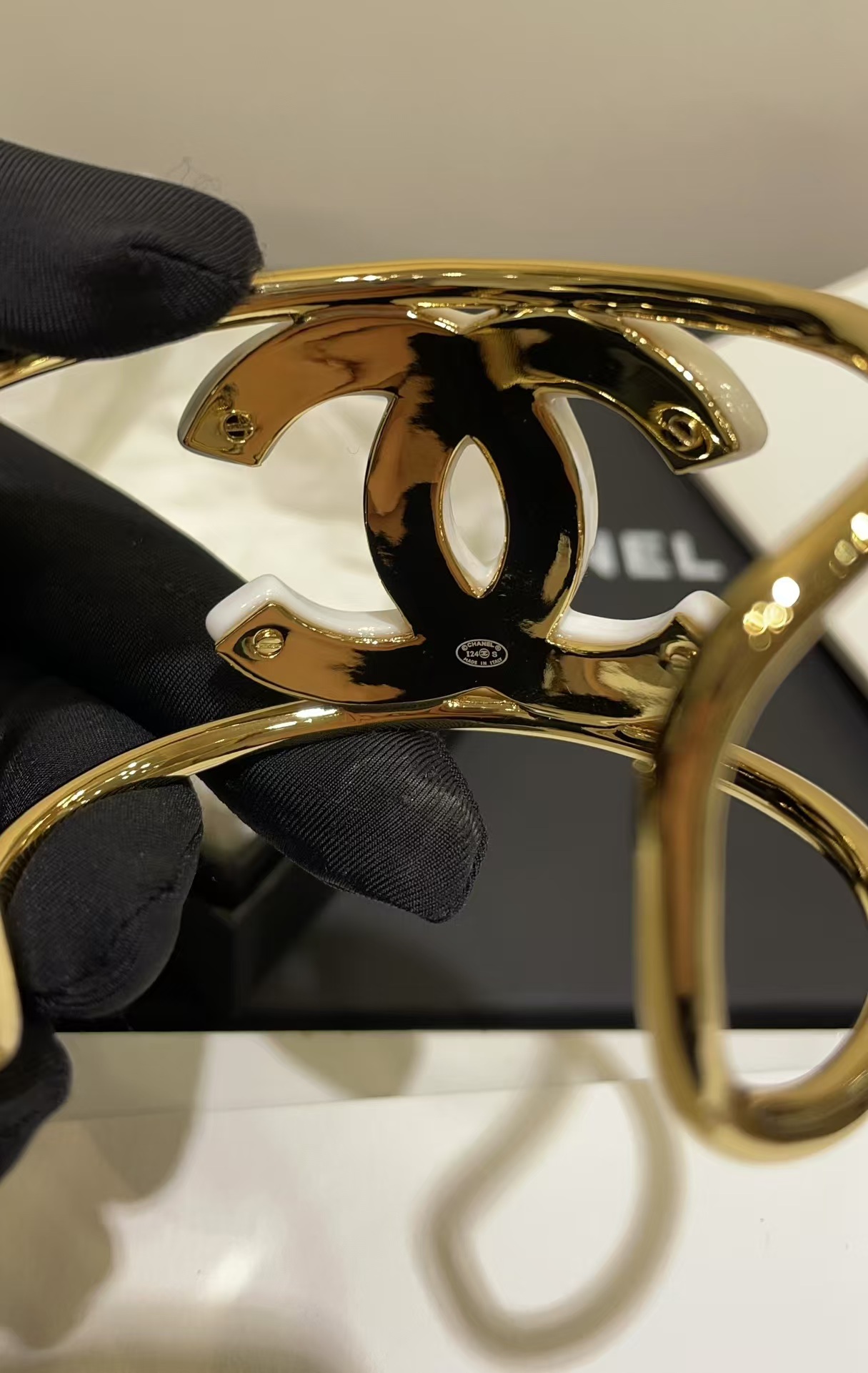 Replica Chanel CUFF Funky Exaggerated Geometric Bangle Bracelet