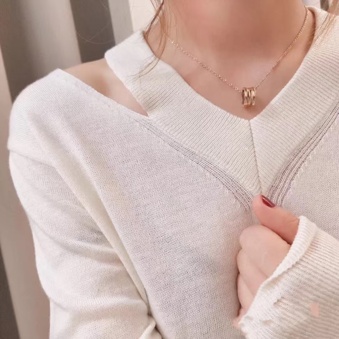 Replica Bvlgari B.zero1 Necklace - Hollow