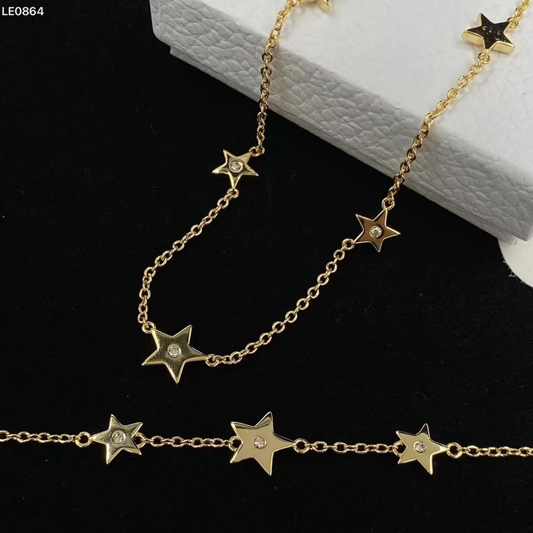 Replica Dior Stars Necklace and Bracelet