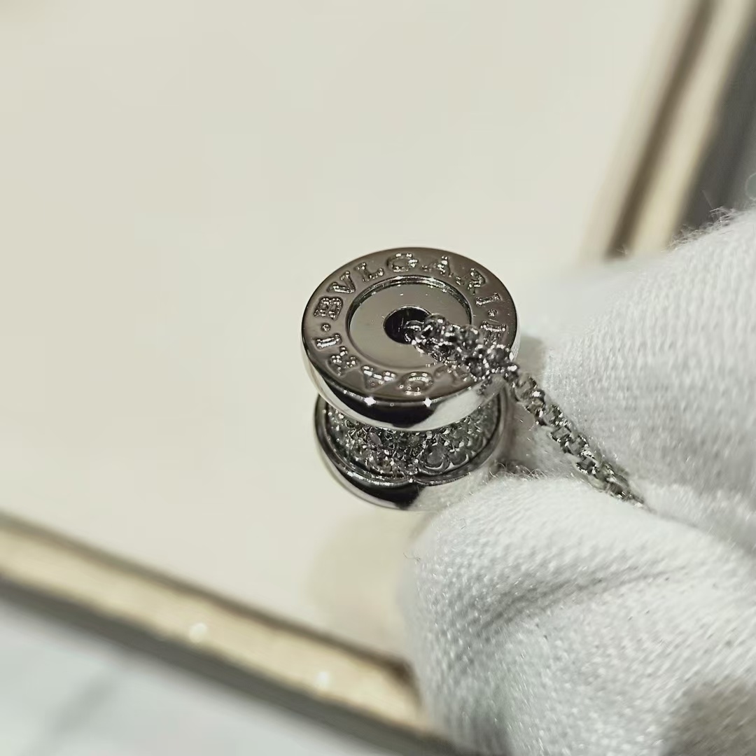 Replica Bvlgari B.zero1 Necklace - Full Diamond