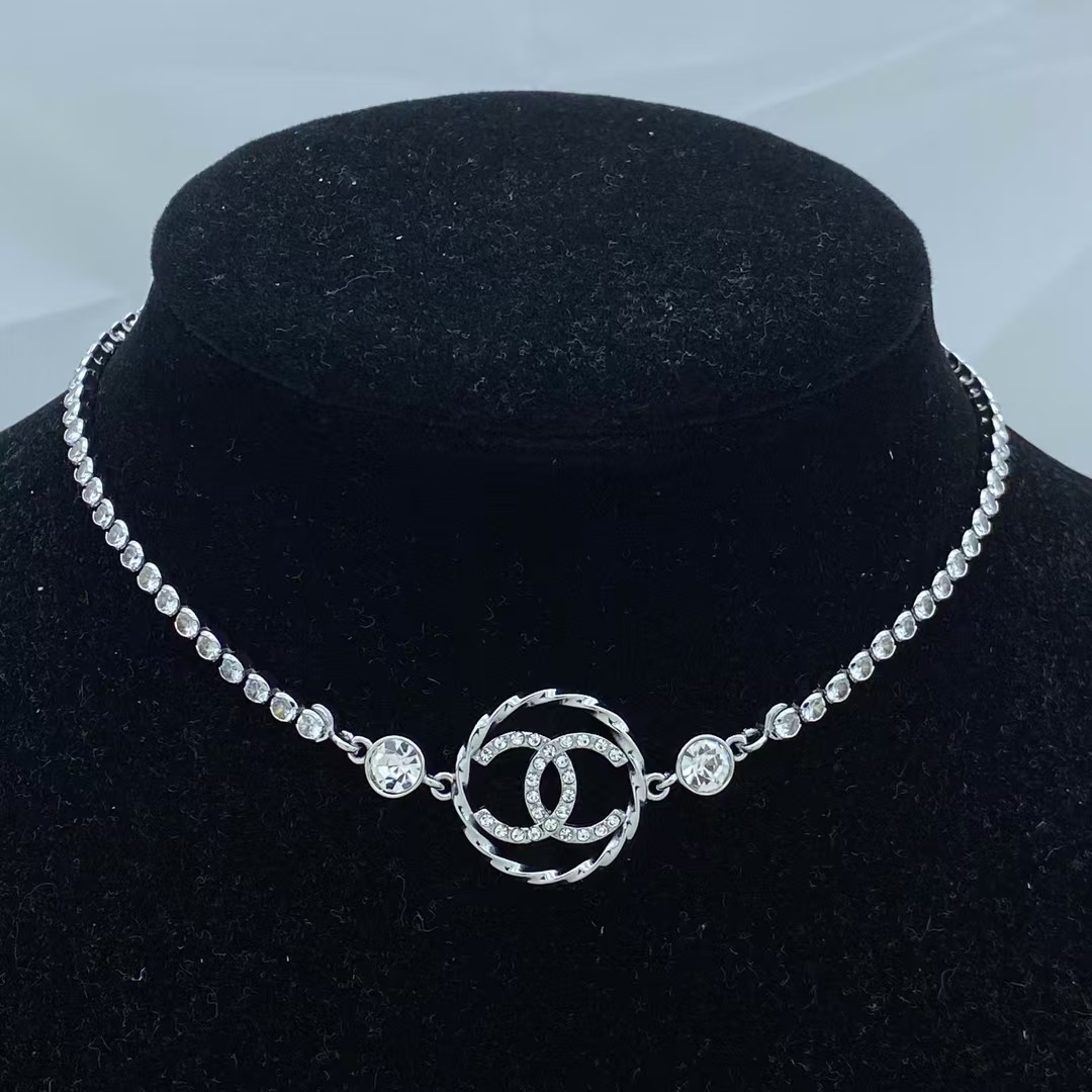 Replica Chanel Coco Rhinestone Strass Necklace