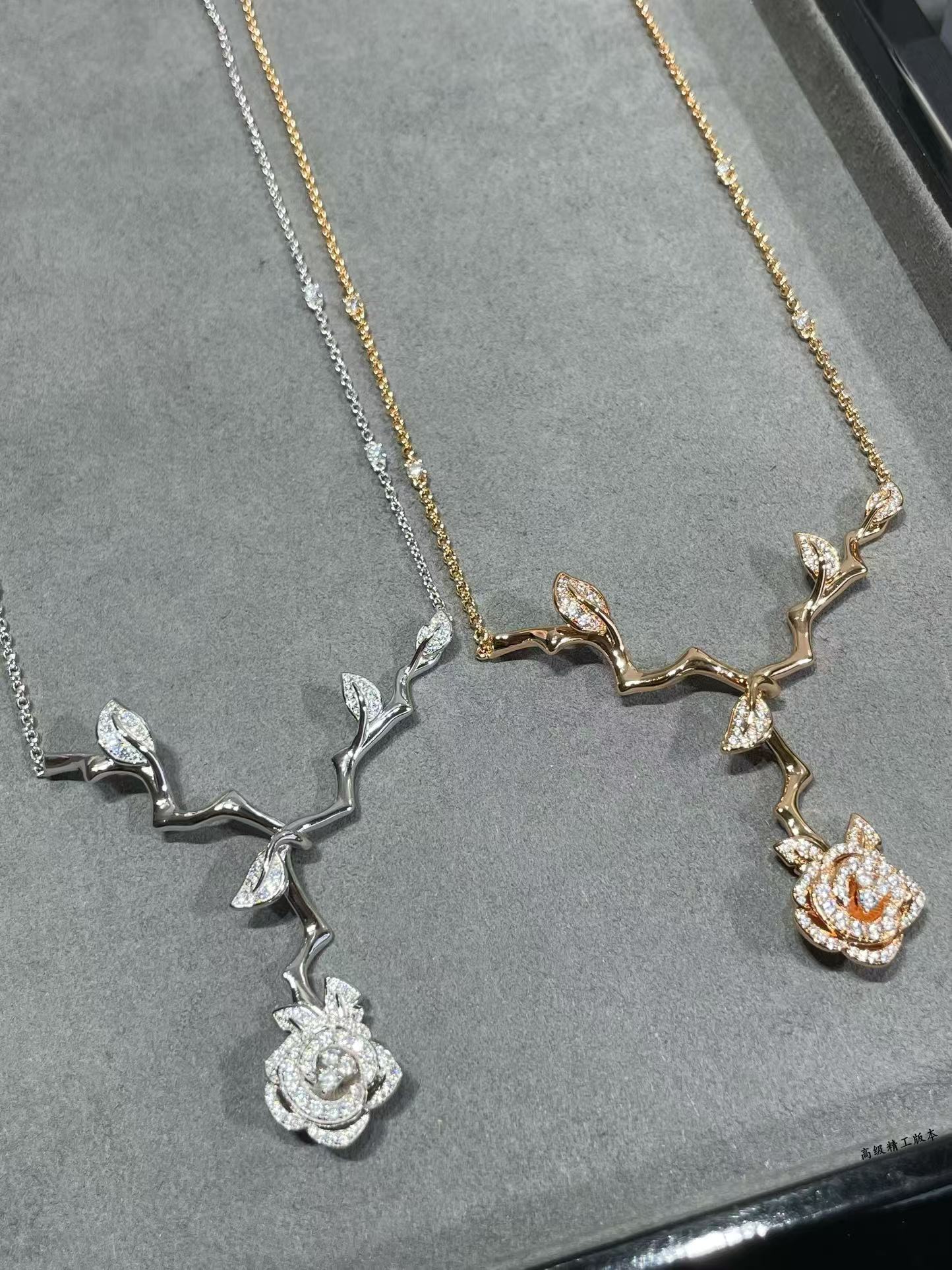 Replica Dior Rose Pendant Bagatelle Necklace