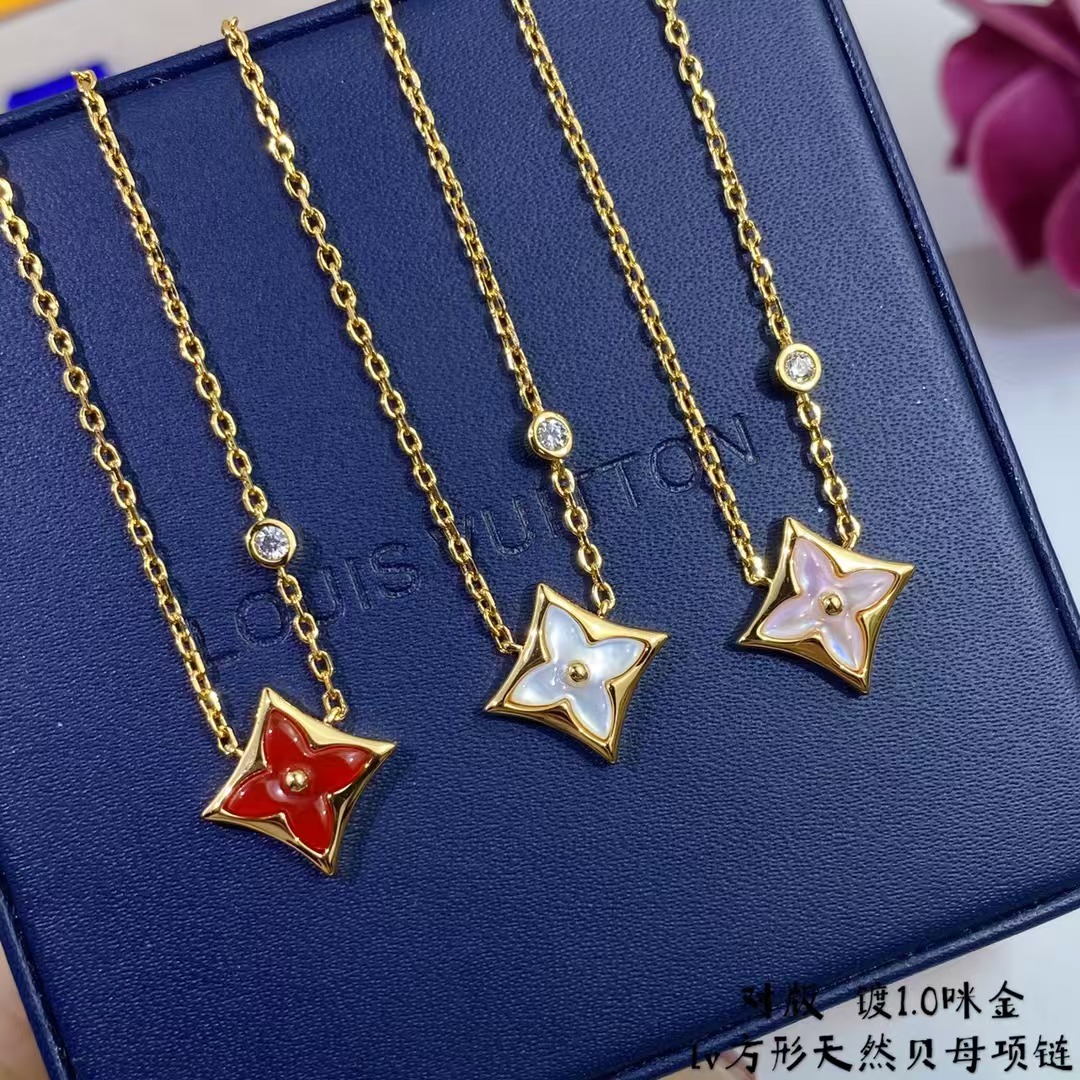 Replica Louis Vuitton Color Blossom BB Star Pendant Necklaces