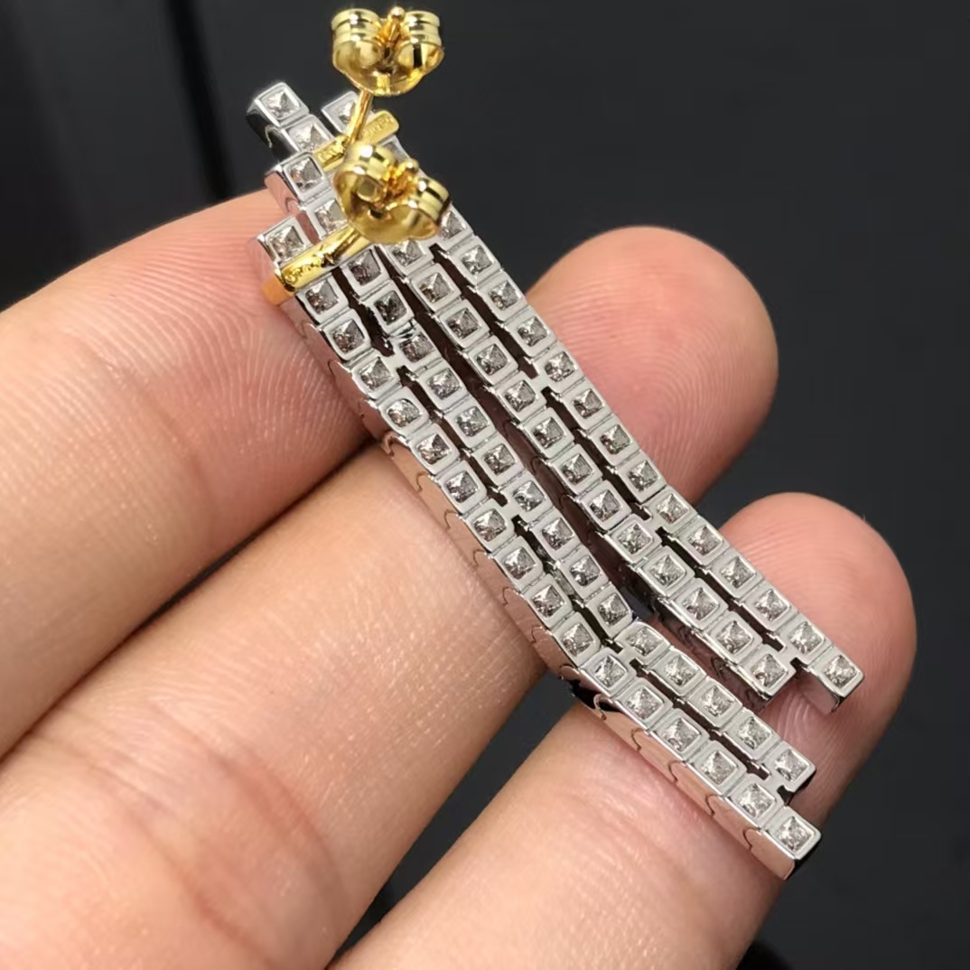 Replica Tiffany Edge Drop Earrings