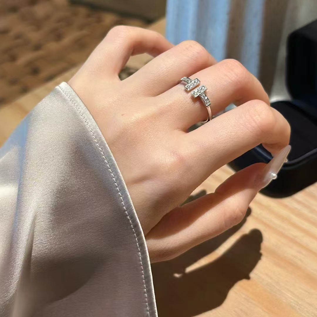 Replica Tiffany Doube T Rings