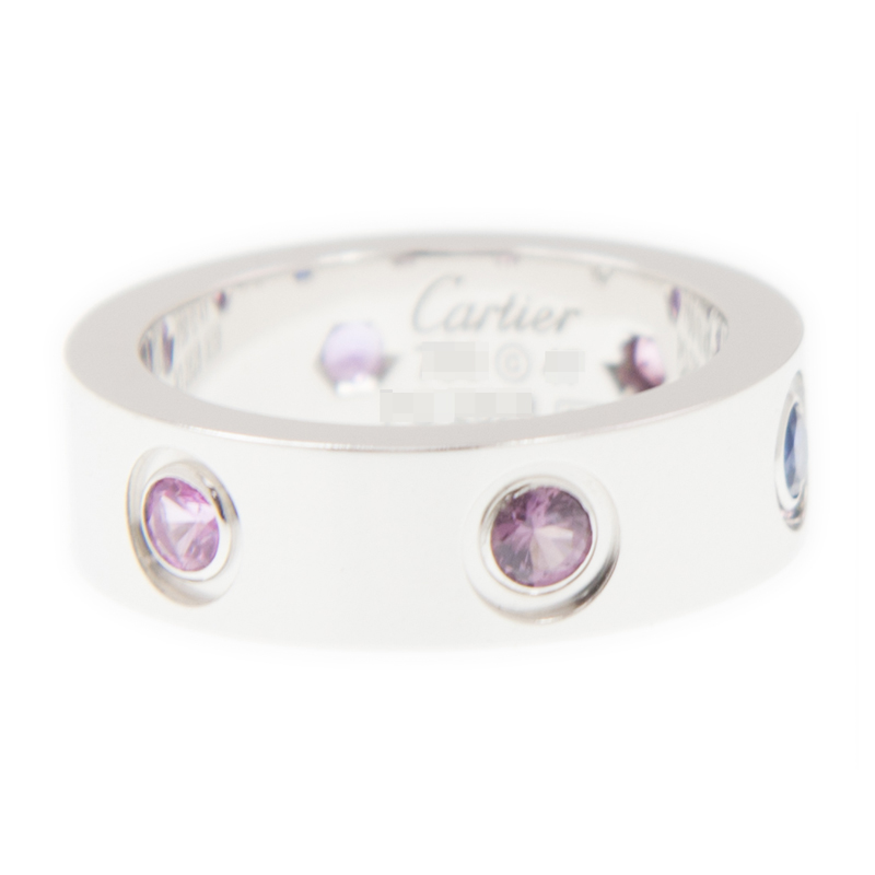 Replica NEW CARTIER LOVE RING B4090547 18KT WHITE GOLD  SILVER