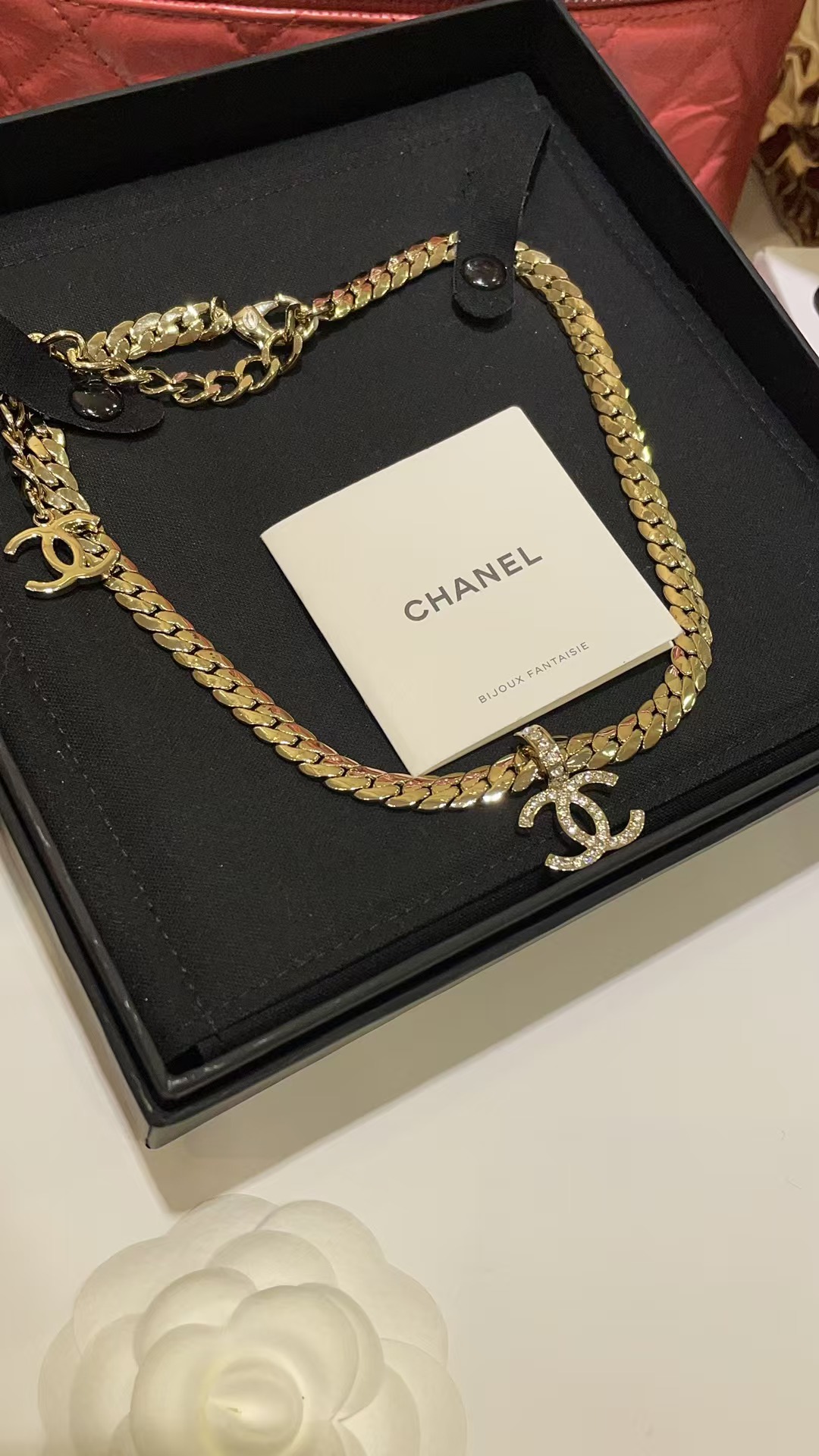 Replica Chanel Chunky Flat Cuban Chain Necklace