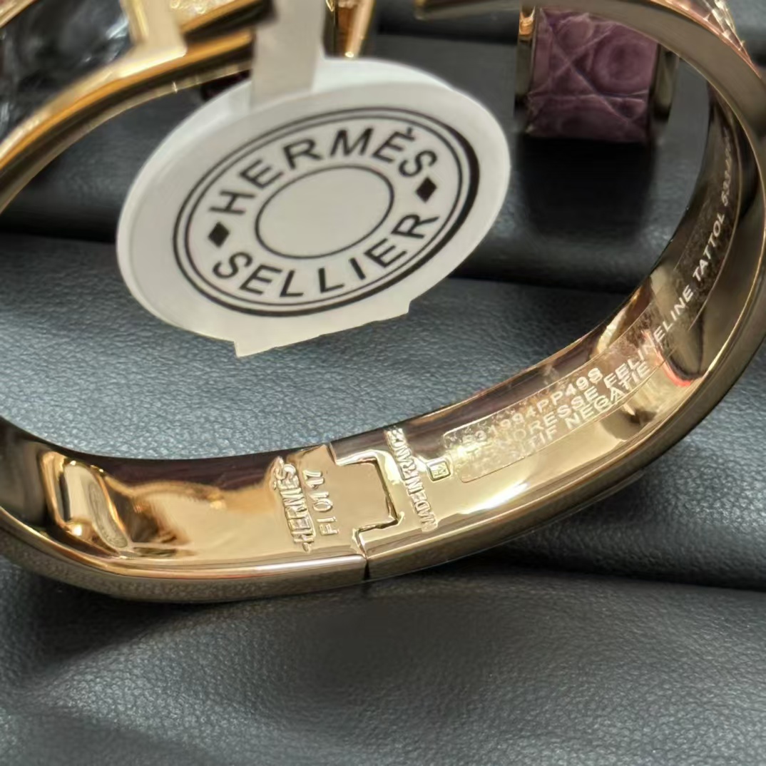 Replica Hermes Crocodile Bracelet