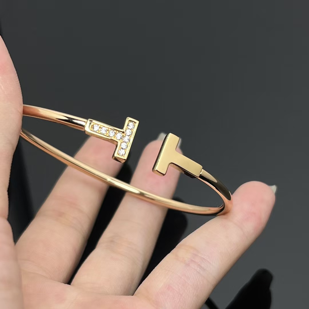 Replica Tiffany Double T Bangle