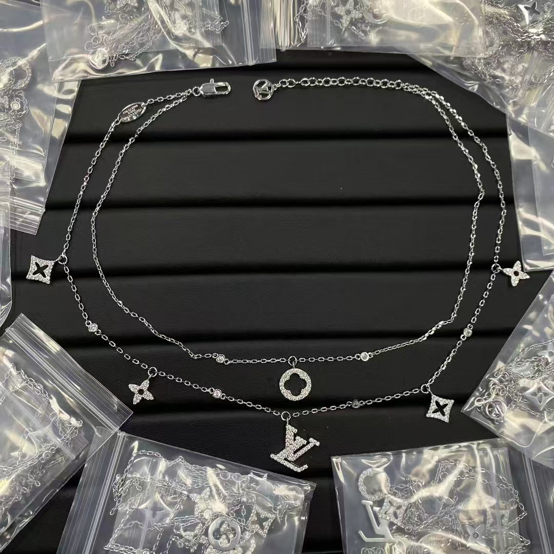 Replica Louis Vuitton Two Layered Necklace