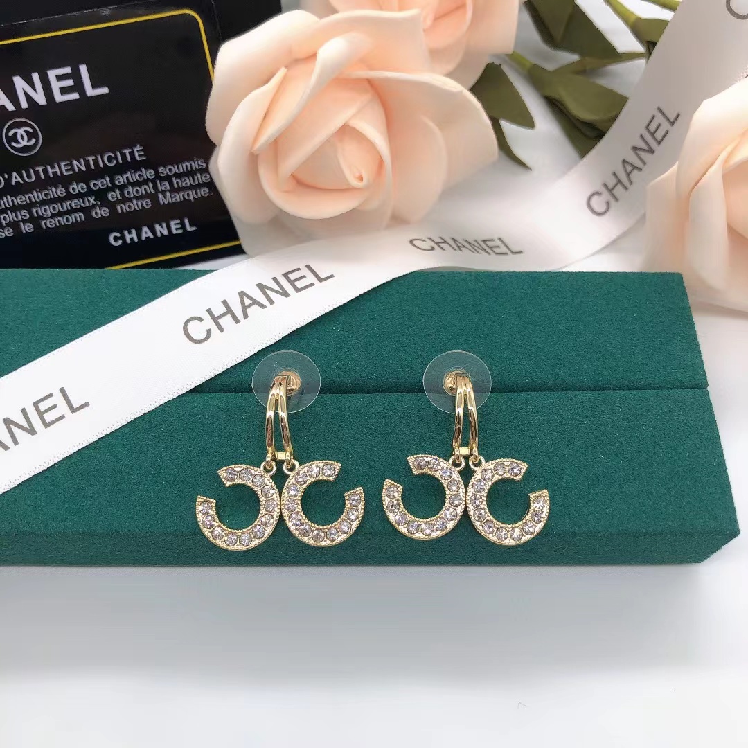 Replica Chanel Separate Double C Earrings