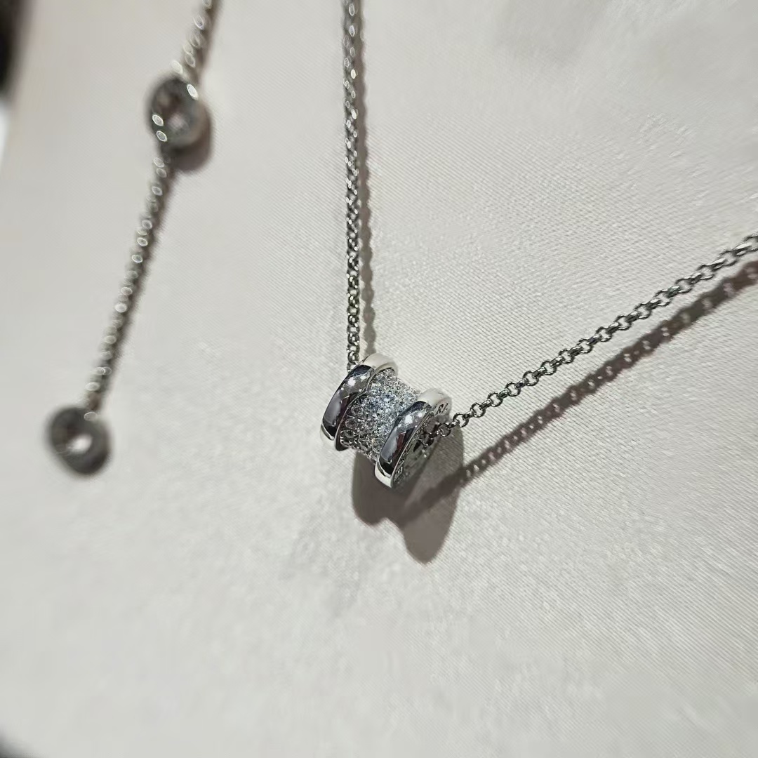 Replica Bvlgari B.zero1 Necklace - Full Diamond