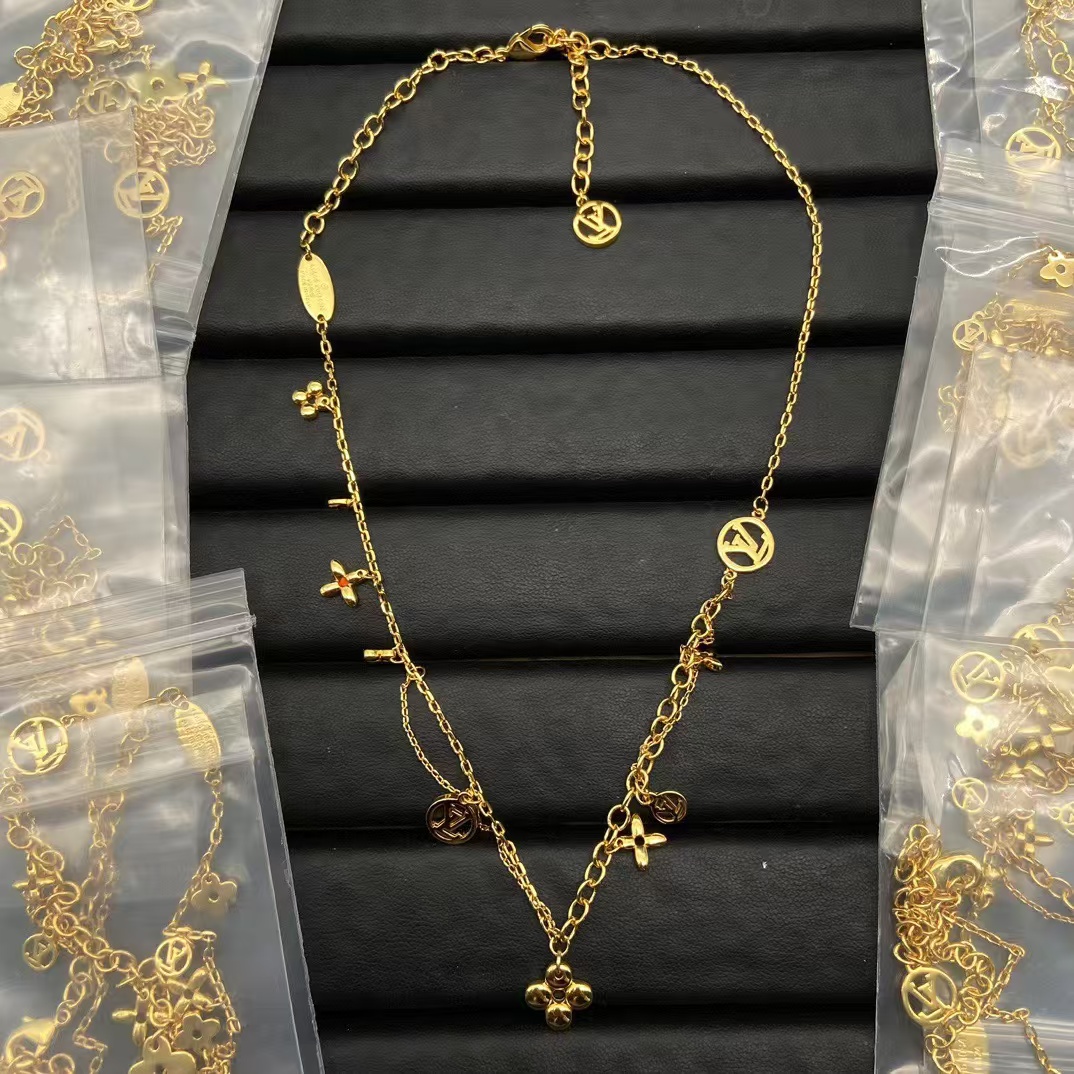 Replica Louis Vuitton Muti-Charms Necklace