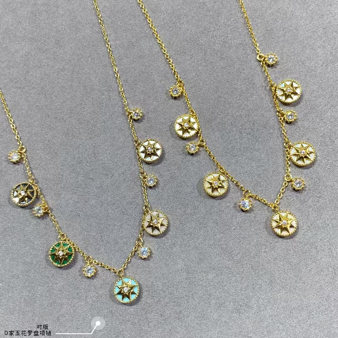 Replica Dior Rose Des Vents Necklace