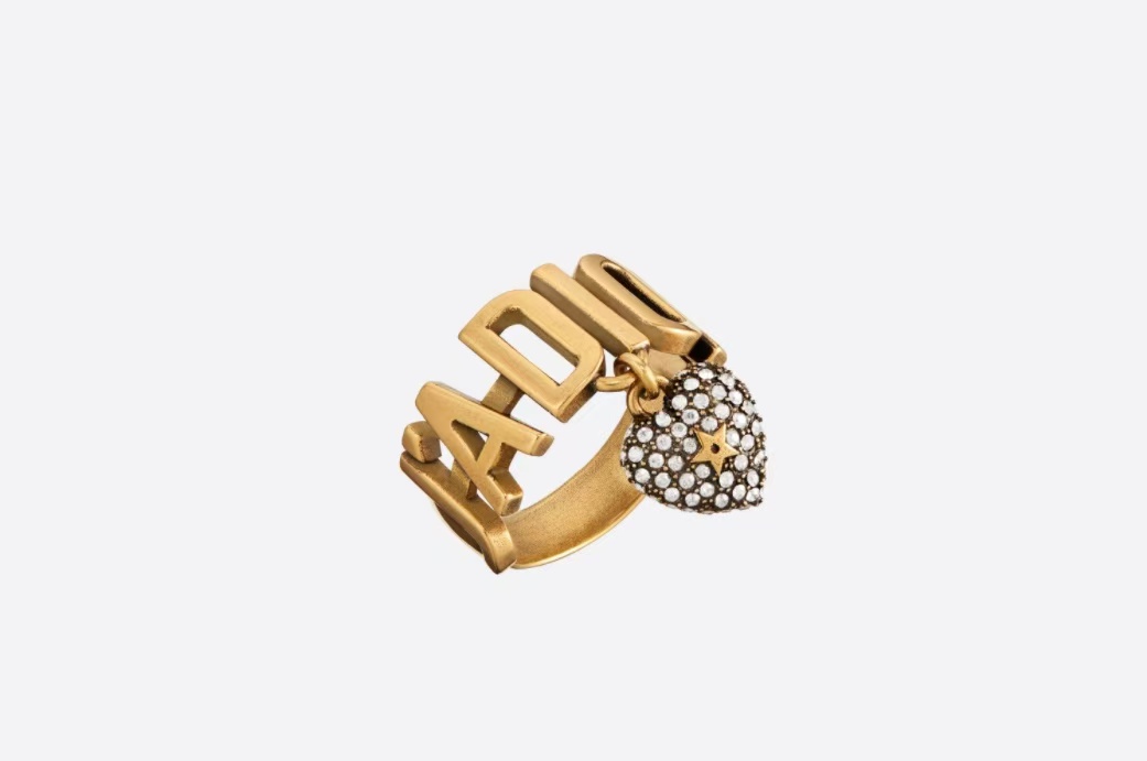 Replica Dior JADIOR Heart Dangle Ring