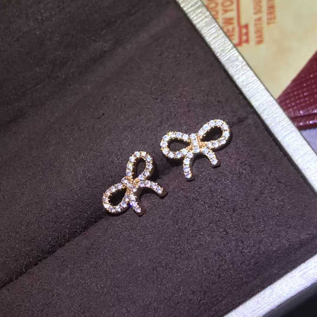 Replica Tiffany Bow Knot Earrings