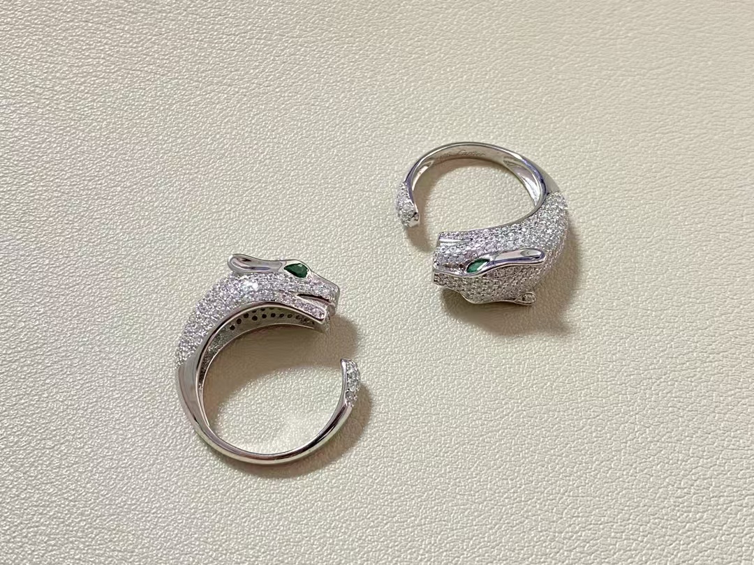 Replica Cartier Leopard Head Ring