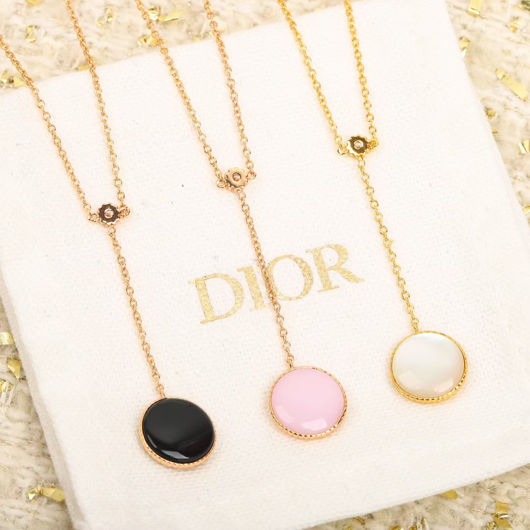 Replica Dior Rose Des Vents Compass Pendant Y Necklace