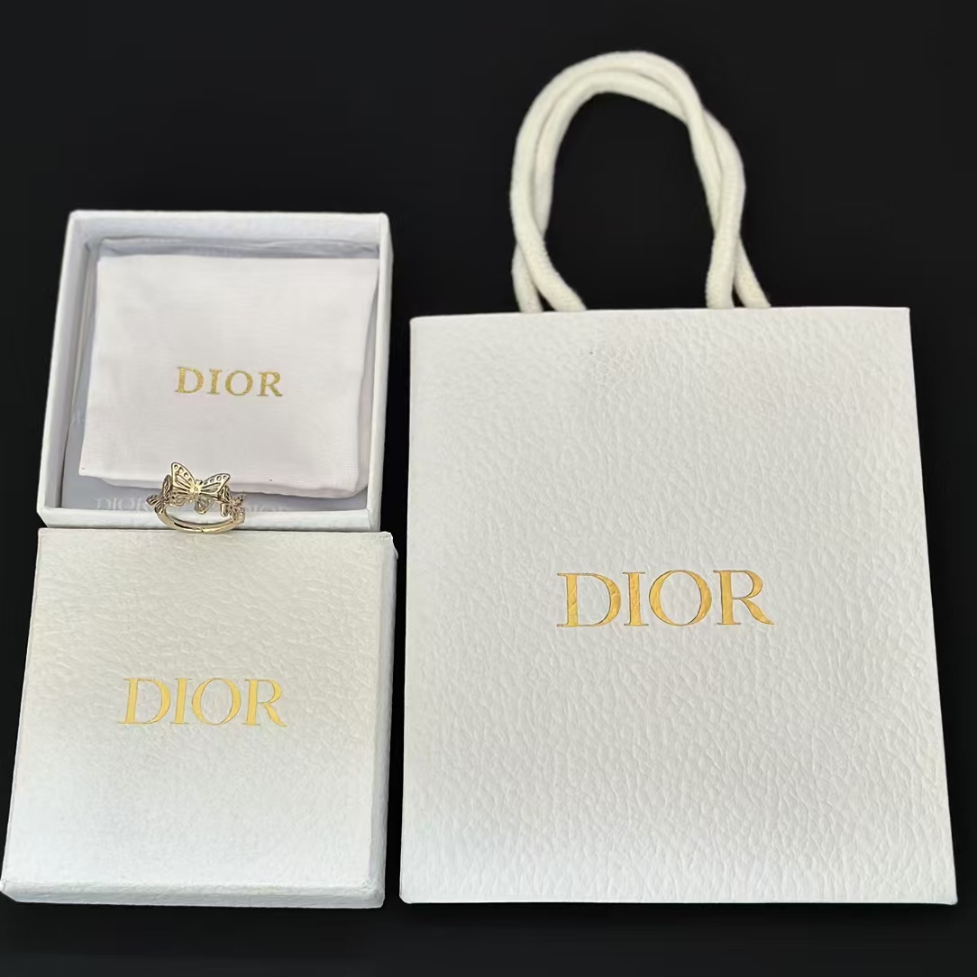 Replica Dior Three Butterfly Ring