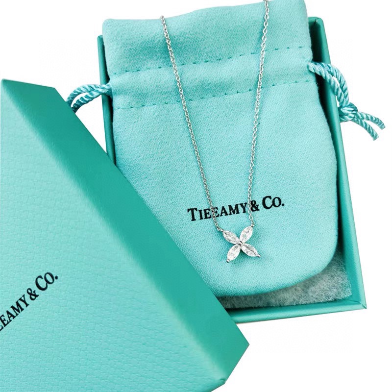 Replica Tiffany Victoria Pendant Necklace