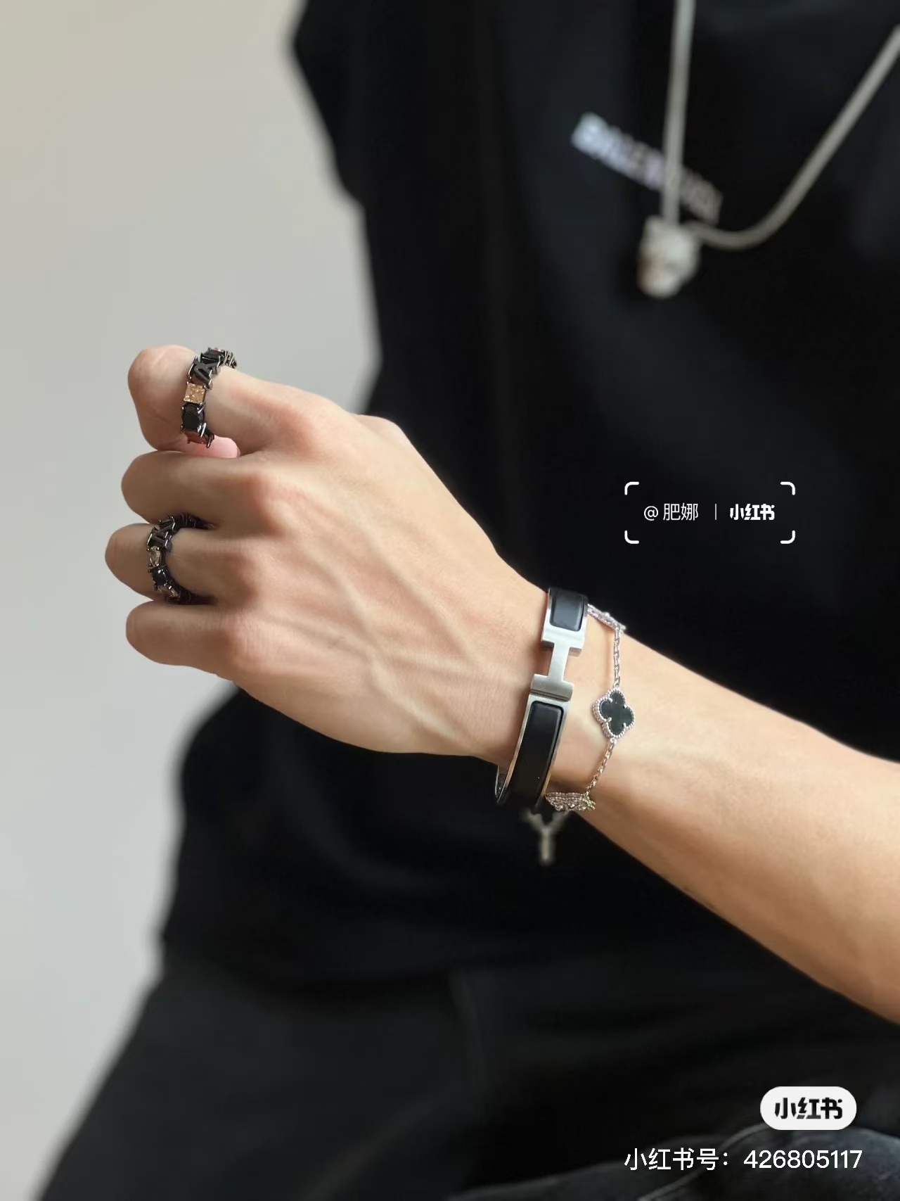 Replica Hermes Bermes Darth Vader Bracelet