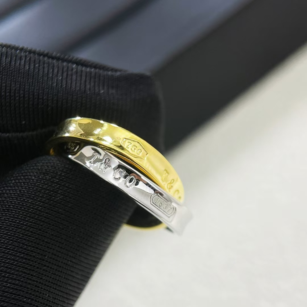 Replica Tiffany 1837 Interlocking Circles Ring
