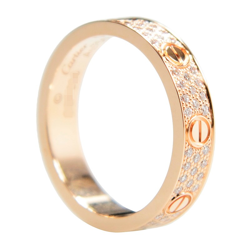 Replica NEW CARTIER LOVE RING B4085852 18kt ROSE GOLD & DIAMONDS PINK GOLD
