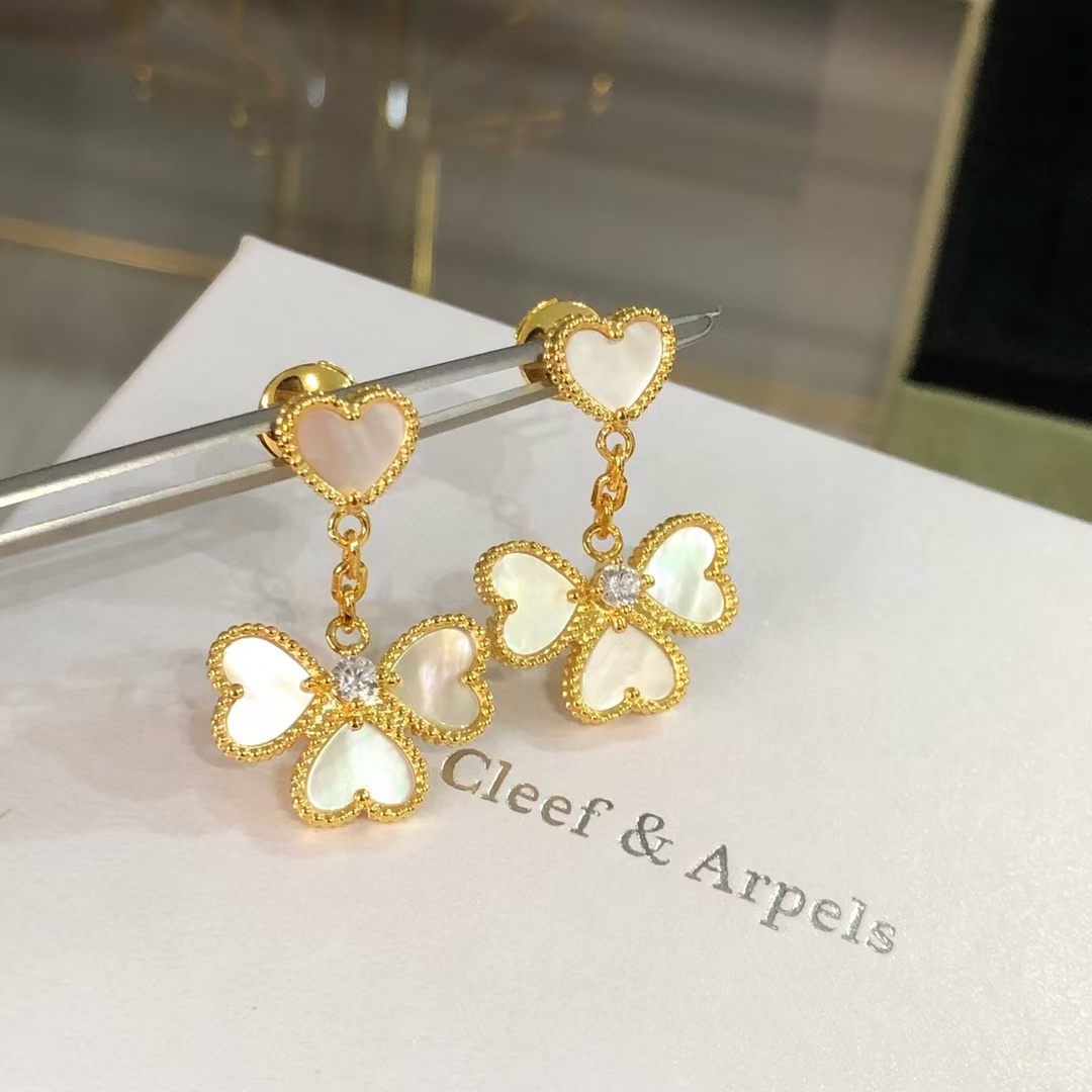 Replica Van Cleef & Arpels Sweet Hearts Earrings