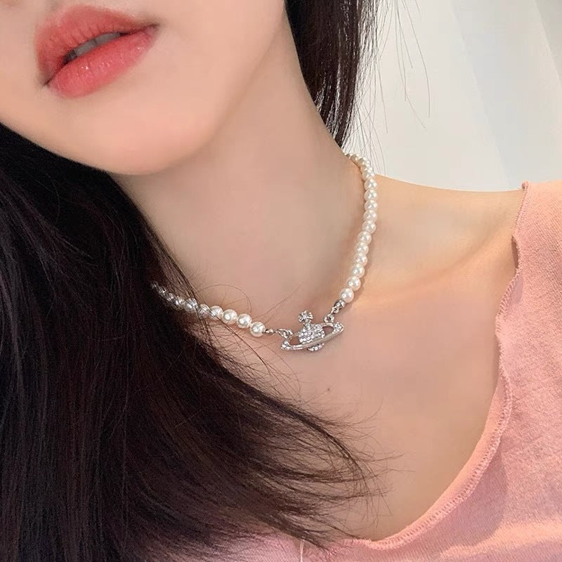 Replica Vivienne Westwood Saturn Necklace