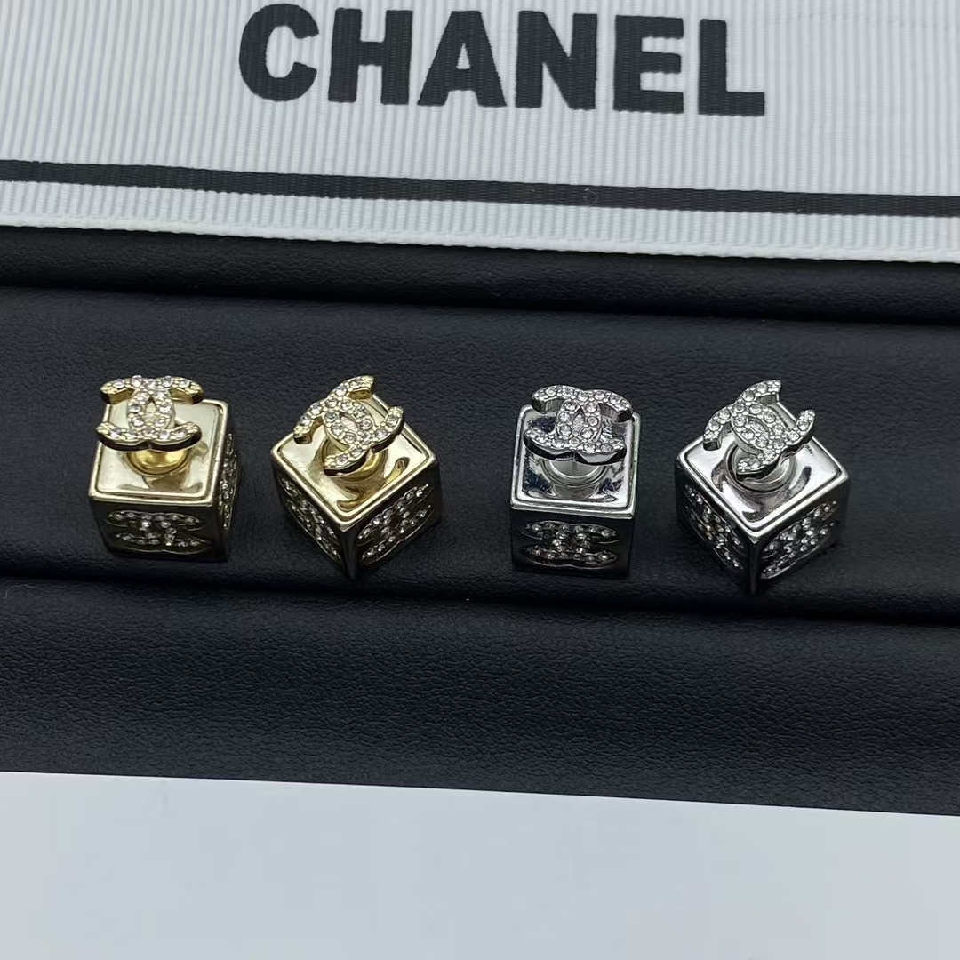 Replica Chanel Cube Stud Earrings