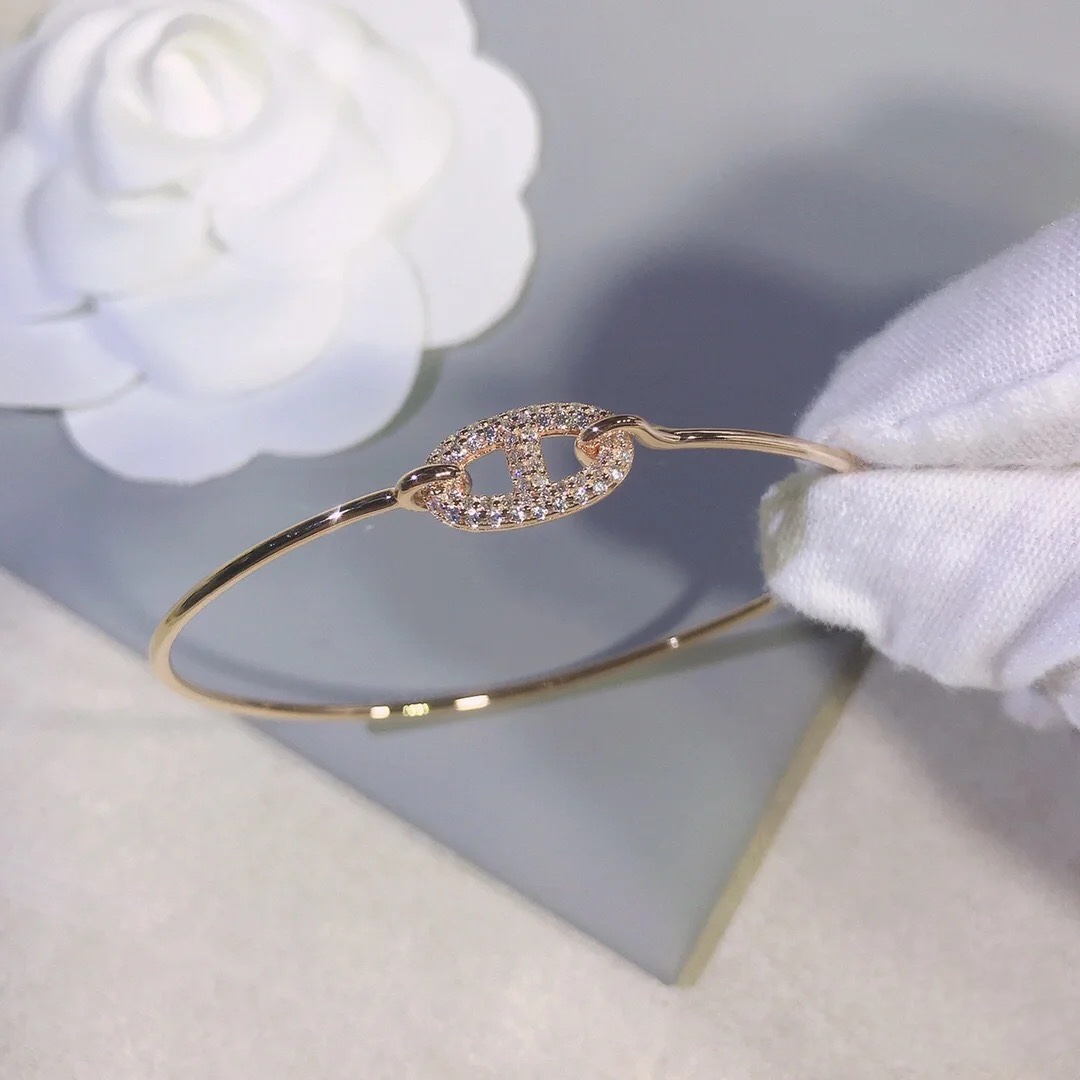 Replica Hermes Pig Nose Bangle Bracelet
