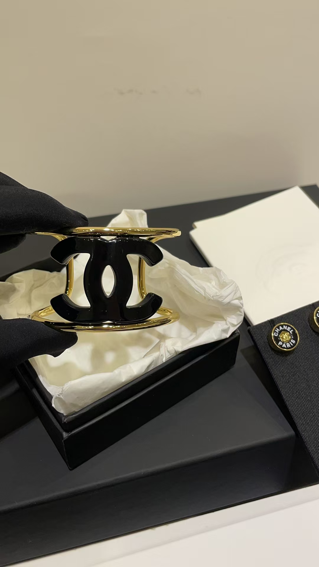 Replica Chanel CUFF Funky Exaggerated Geometric Bangle Bracelet