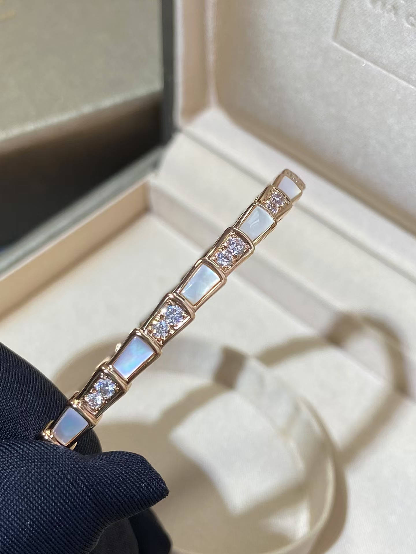 Replica Bvlgari Serpenti Viper Bracelet