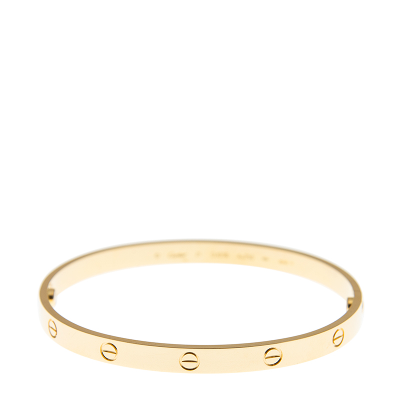Replica CARTIER LOVE BRACELET B6035516 18kt YELLOW GOLD Super