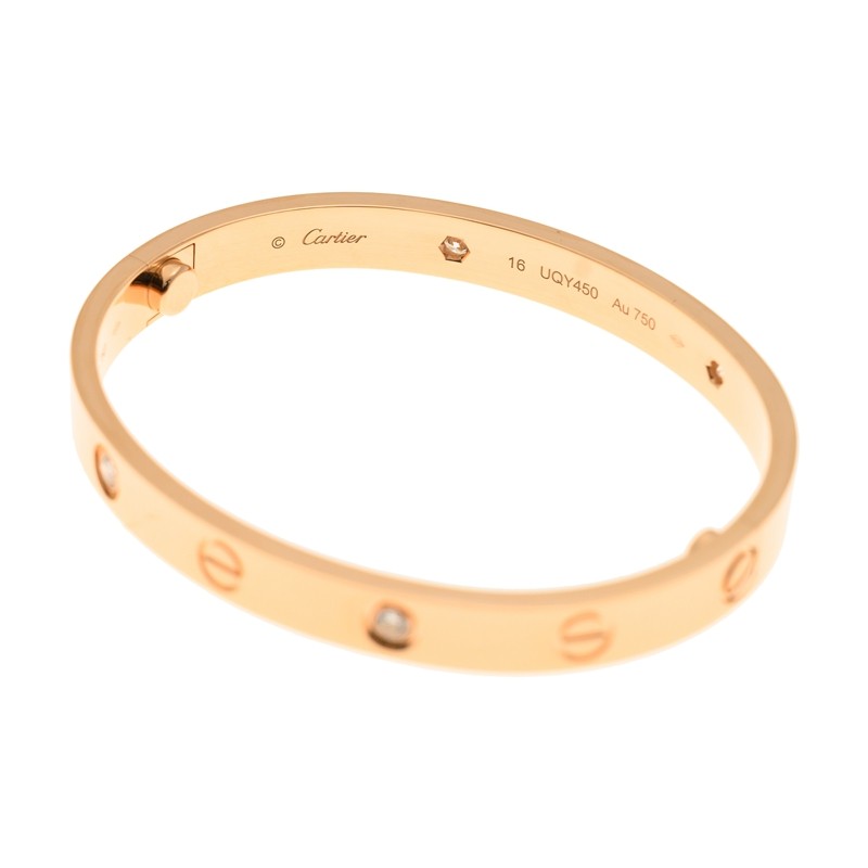 Replica NEW CARTIER LOVE BRACELET B6069916 18kt ROSE GOLD PINK GOLD