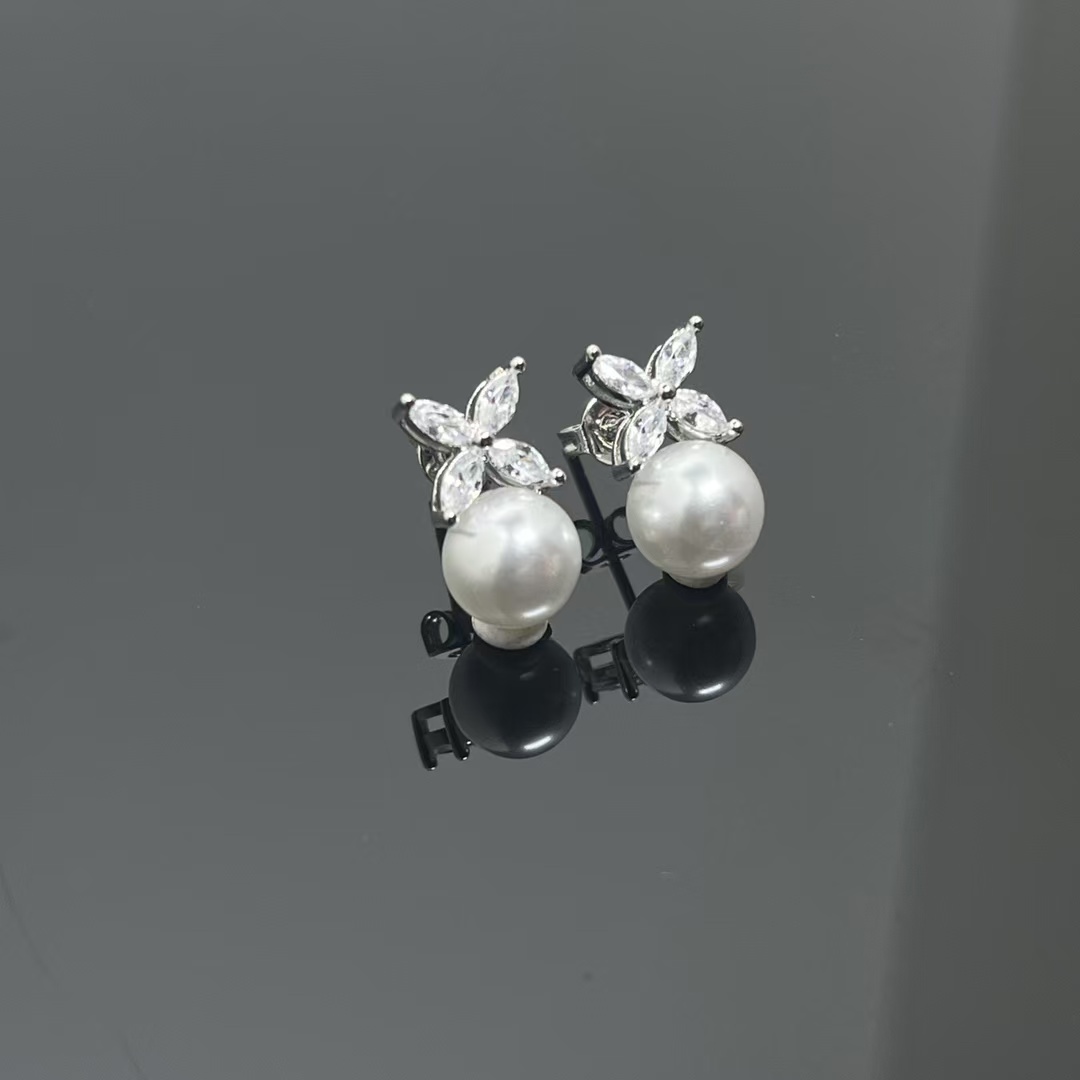 Replica Tiffany Victoria Pearl Earrings