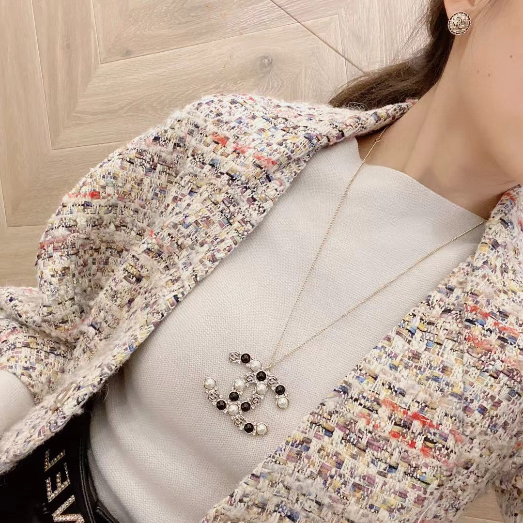 Replica Chanel Big Double C Pendant Sweater Necklace
