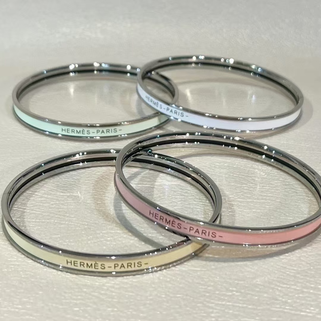 Replica Hermes Colorful Enamel Bracelet