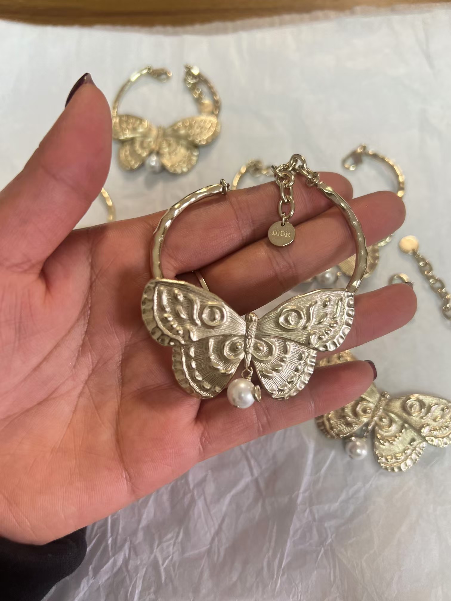 Replica Dior Butterfly Bangle