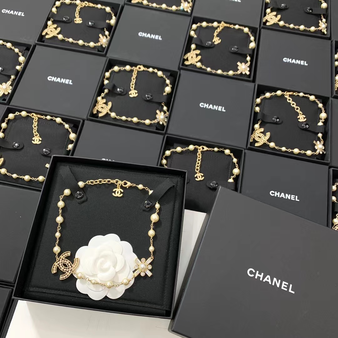 Replica Chanel Luxury Prom Pearl Necklace